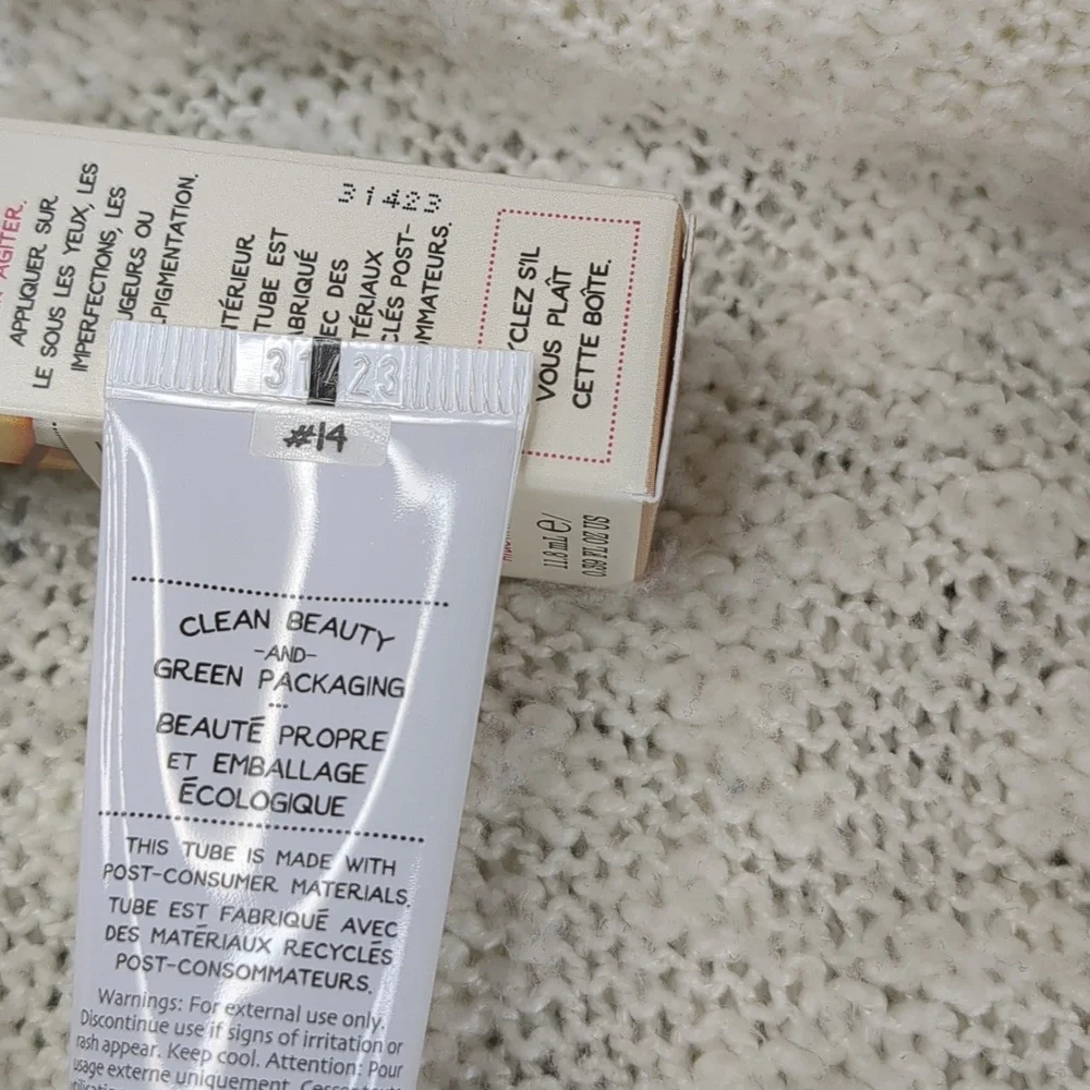 theBalm Cosmetics Anne T. Dotes Liquid Concealer in #14 Fair, 9g/0.32oz